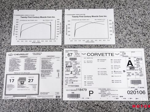 Used 2006 Chevrolet Corvette Convertible w/ Preferred Equipment Group RWD image 33