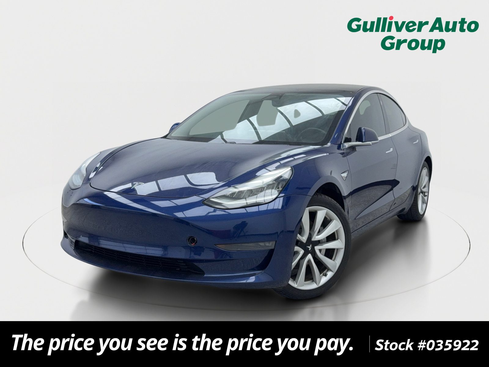 Used 2018 Tesla Model 3 Long Range RWD image 1