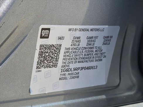 Used 2023 Cadillac CT4 V Blackwing w/ Technology Package RWD image 25