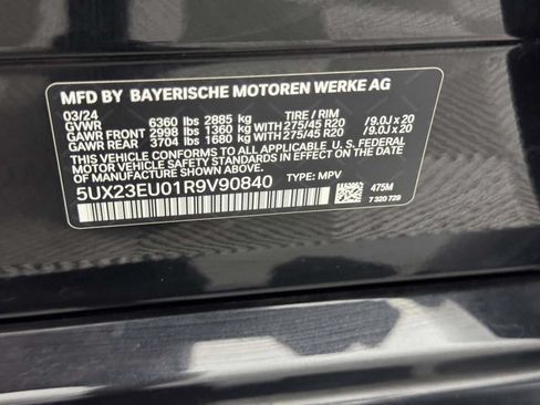 Used 2024 BMW X5 xDrive40i w/ M Sport Package AWD/4WD image 16