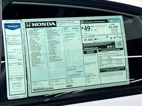 New 2026 Honda Civic Sport Touring image 25