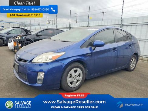 Used 2011 Toyota Prius Two w/ Preferred Accessory Pkg FWD image 1