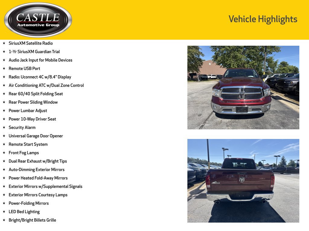 Used 2018 RAM 1500 Big Horn RWD image 12