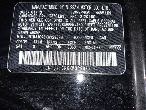 Used 2019 Nissan Rogue Sport SV w/ All-Weather Package image 33