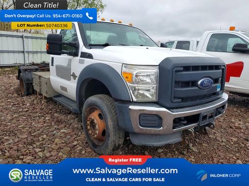 Used 2014 Ford F550 4x4 Regular Cab Super Duty image 5