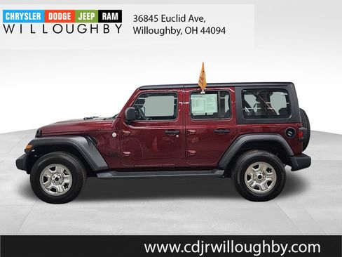 Certified 2021 Jeep Wrangler Unlimited Sport AWD/4WD image 5