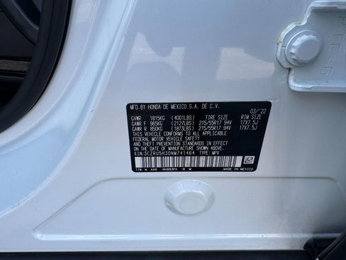 Certified 2022 Honda HR-V LX image 25