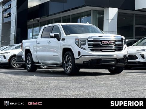 Used 2025 GMC Sierra 1500 SLT w/ SLT Premium Plus Package AWD/4WD image 1