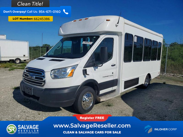 Used 2019 Ford Transit 350 156 DRW w/ Shuttle Bus Prep Package RWD image 3