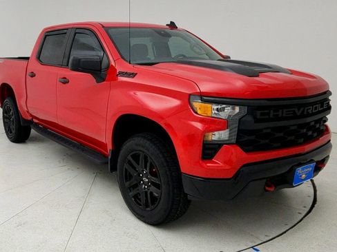 Certified 2023 Chevrolet Silverado 1500 Custom Trail Boss w/ LPO, Dark Essentials Package AWD/4WD image 1