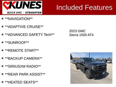 Used 2023 GMC Sierra 1500 AT4 w/ AT4 Premium Package