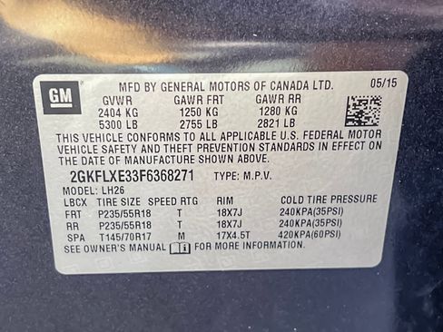 Used 2015 GMC Terrain SLT w/ Chrome Edition image 40