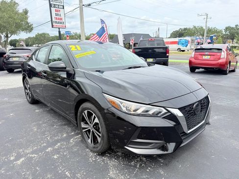 Used 2021 Nissan Sentra SV FWD image 1