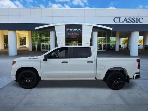 Used 2025 Chevrolet Silverado 1500 Custom w/ LPO, Dark Essentials Package RWD image 5