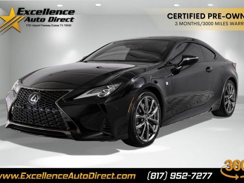 Used 2021 Lexus RC 350 F Sport image 1