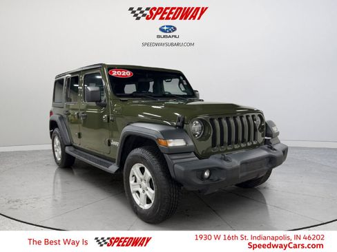 Used 2020 Jeep Wrangler Unlimited Sport S image 1