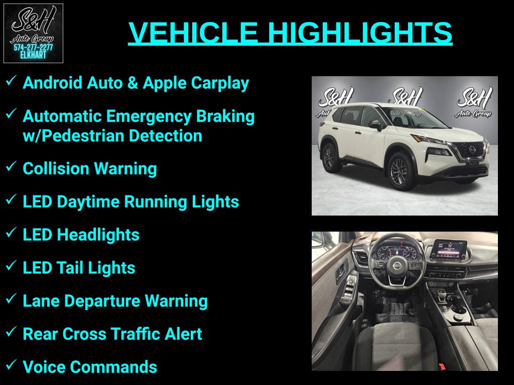 Used 2021 Nissan Rogue S AWD/4WD image 3
