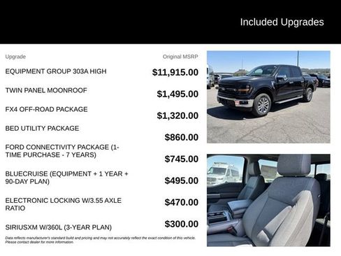 New 2026 Ford F150 XLT w/ Equipment Group 303A High AWD/4WD image 5