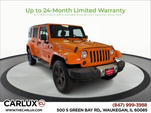 Used 2012 Jeep Wrangler Unlimited Sahara AWD/4WD image 1