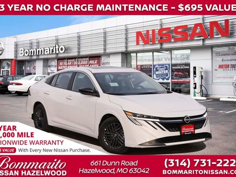 New 2026 Nissan Sentra SV w/ SV Convenience Package image 1