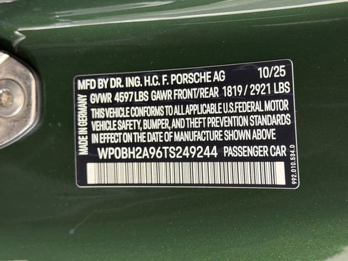Certified 2026 Porsche 911 Targa 4S AWD/4WD image 28