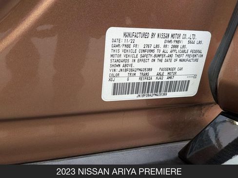 Certified 2023 Nissan Ariya Premiere FWD image 27