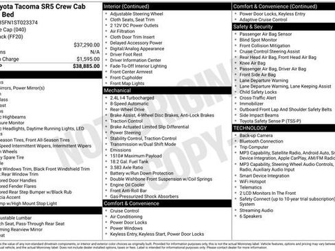 Used 2025 Toyota Tacoma SR5 RWD image 4