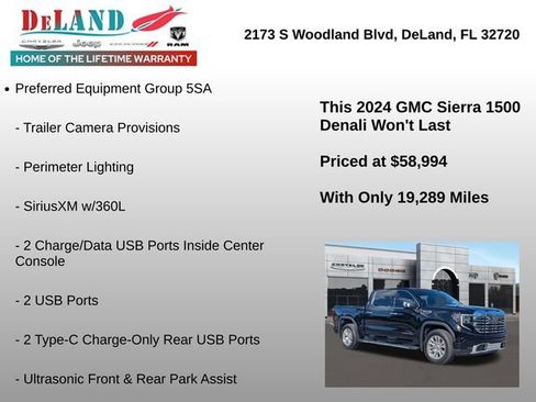 Used 2024 GMC Sierra 1500 Denali w/ Technology Package image 31