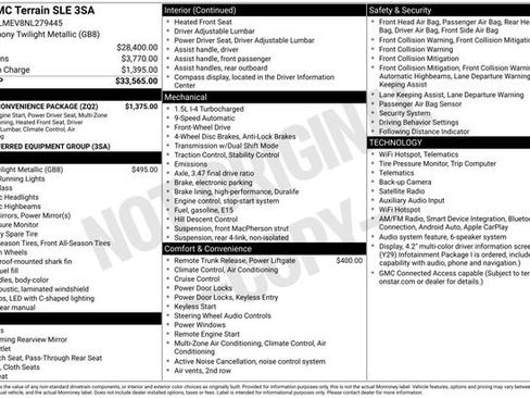 Used 2022 GMC Terrain SLE w/ Driver Convenience Package FWD image 4