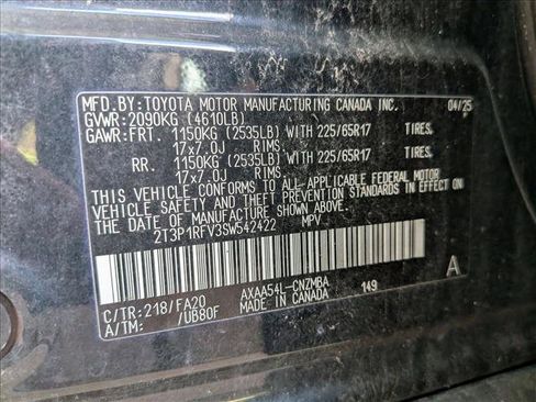 Certified 2025 Toyota RAV4 XLE AWD/4WD image 15