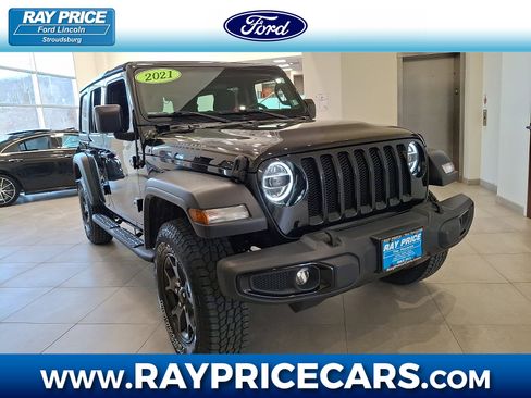 Used 2021 Jeep Wrangler Unlimited Sport image 1