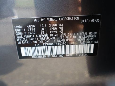 Used 2025 Subaru Legacy Premium w/ Popular Package #1A AWD/4WD image 23