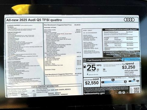 New 2025 Audi Q5 Premium Plus image 16
