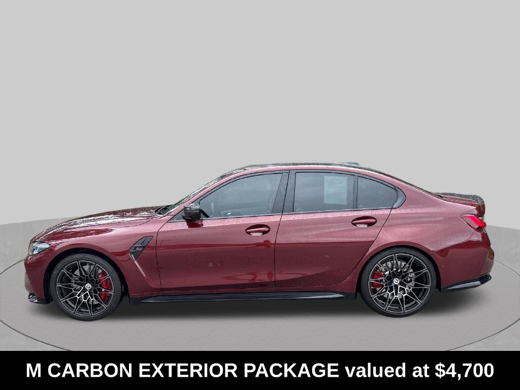 Used 2023 BMW M3 Competition w/ M Carbon Exterior Package AWD/4WD image 2