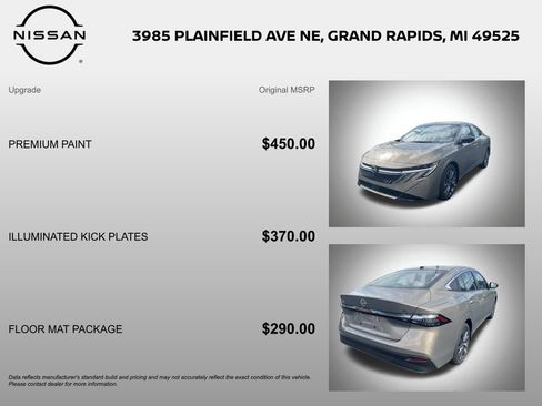 New 2026 Nissan Sentra SL w/ Floor Mat Package FWD image 6