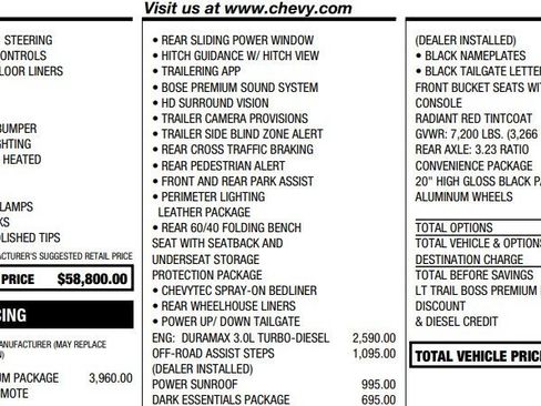 Certified 2025 Chevrolet Silverado 1500 LT Trail Boss w/ LT Trail Boss Premium Package image 2