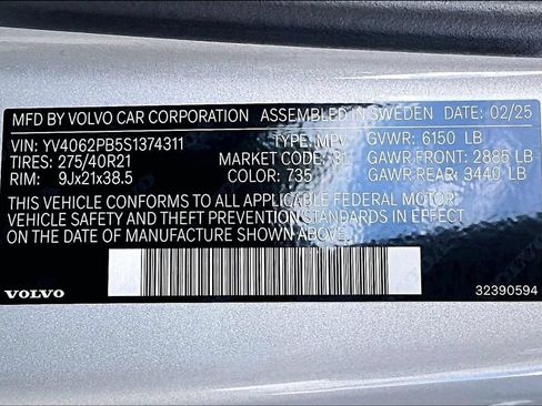 Used 2025 Volvo XC90 B6 Plus AWD/4WD image 45
