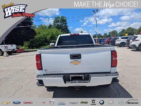 Used 2018 Chevrolet Silverado 1500 Custom w/ Custom Value Package AWD/4WD image 4