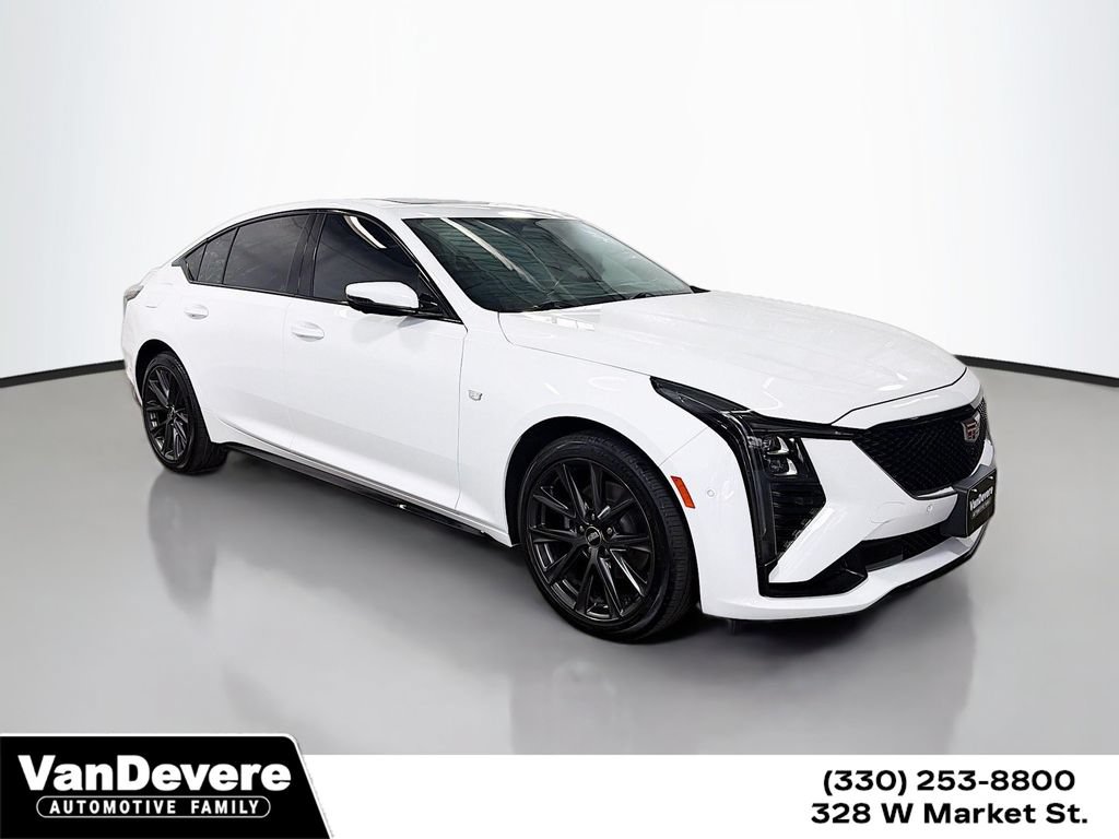 Used 2025 Cadillac CT5 Sport w/ Sun And Sound Package AWD/4WD image 1