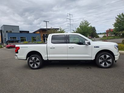 New 2025 Ford F150 Lightning Platinum