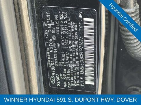 Certified 2023 Hyundai Kona SEL w/ Convenience Package AWD/4WD image 13