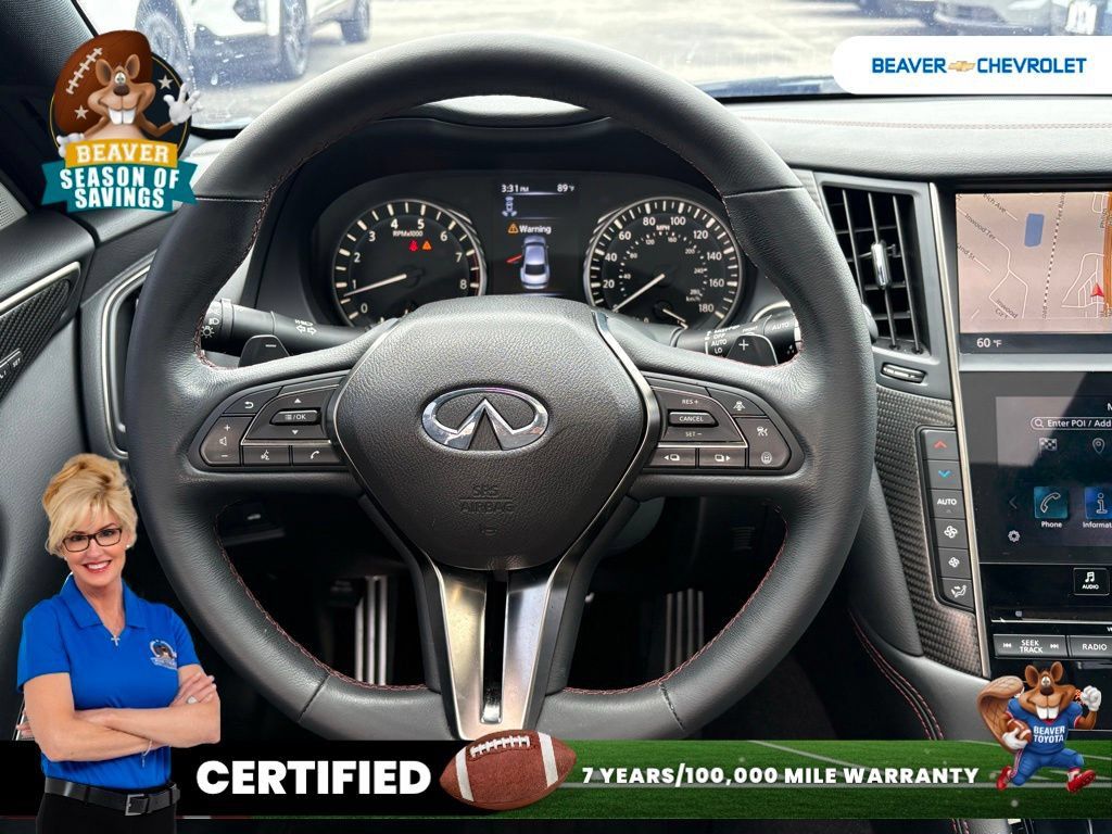 Used 2023 INFINITI Q50 Red Sport 400 AWD/4WD image 18