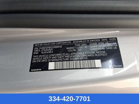 Certified 2025 Volvo XC90 B5 Plus image 33