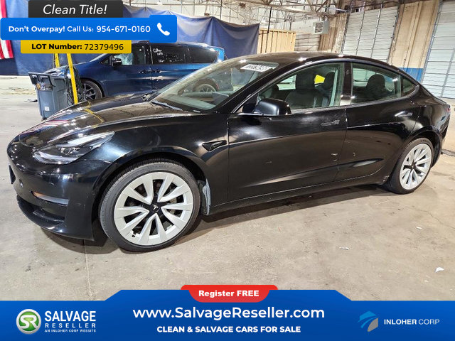 Used 2022 Tesla Model 3 Long Range AWD/4WD image 1
