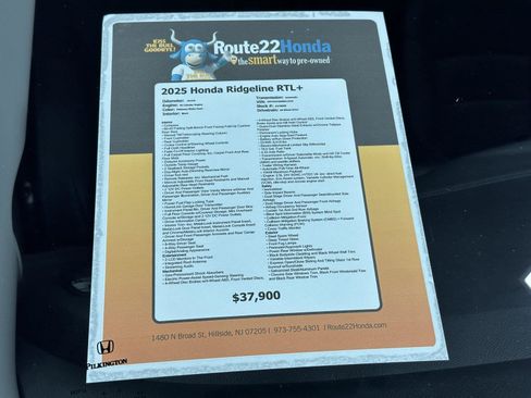 Certified 2025 Honda Ridgeline RTL+ image 40