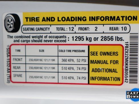 Used 2019 Ford Transit 350 XLT image 44