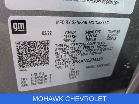 Certified 2022 Chevrolet Silverado 1500 LT AWD/4WD image 34