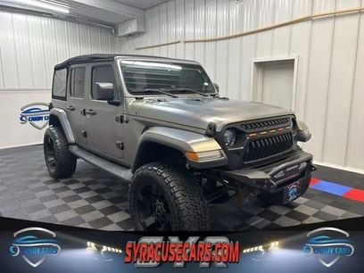 Used 2018 Jeep Wrangler Unlimited Sahara w/ Uconnect 4C Nav & Sound Group