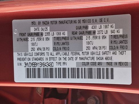 Certified 2025 MAZDA CX-30 AWD 2.5 S w/ Select Sport Pkg image 27