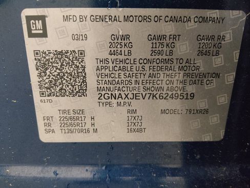 Used 2019 Chevrolet Equinox LT w/ Driver Convenience Package FWD image 33